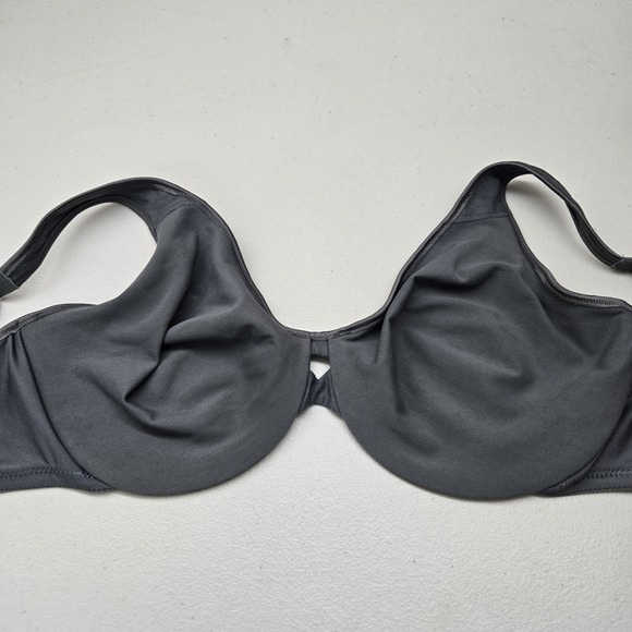 Lilyette Women Bra 34DD Gray Minimizer Underwired Strap Adjustable - Picture 5 of 9